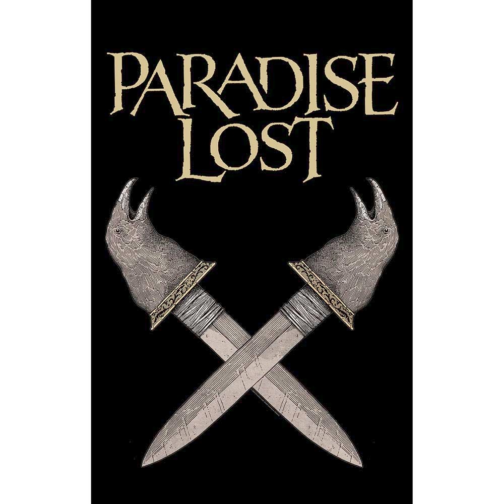 Paradise Lost - Obsidian Dagger Textiel Poster - Zwart